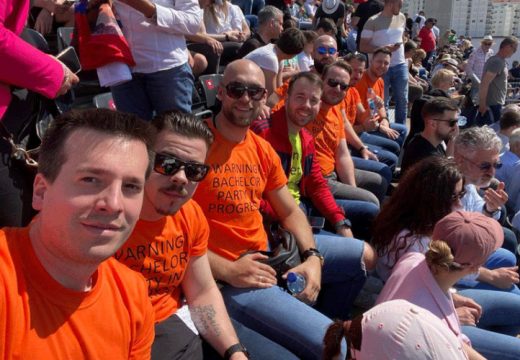 “Brate više ti ni čelendž ne može pomoći”: Na tribini Centralnog terena “slave momačko veče”