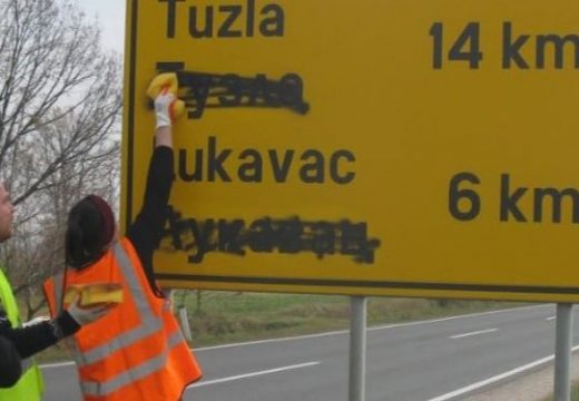 Delegati danas raspravljaju o kažnjavanju farbanja natpisa na jednom od dva službena pisma