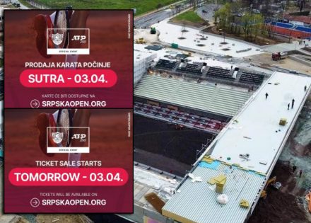 Srpska open: Prodaja počinje danas, ali karata još nema