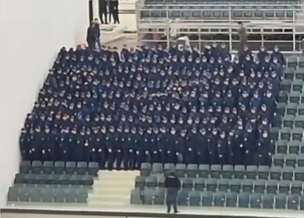 Banjaluka: Pitomci MUP-a ispitivali statiku teniske arene (Video)