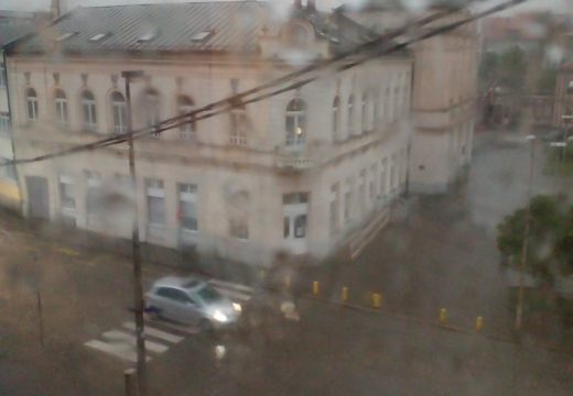 Prolom oblaka iznad Bijeljine