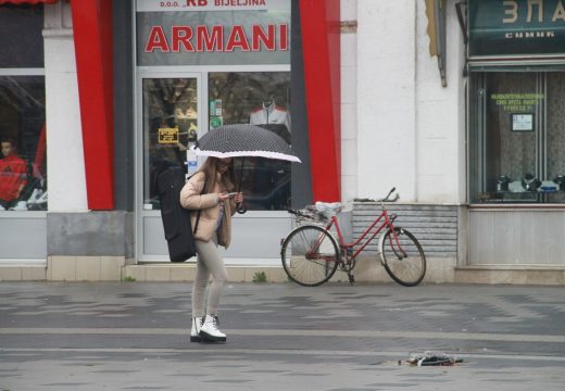 Ne odlažite kišobrane i sutra kiša
