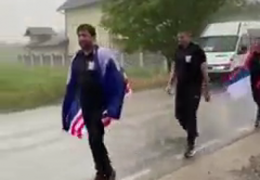 Protiv “nakaradnog režima” bez obzira na kišu (Video)