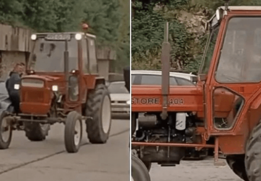 Maturant iz Velike Kladuše na proslavu stigao traktorom