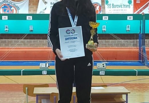 Sofija Rakić pionirski prvak Srbije!