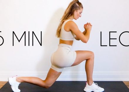 Kratki trening za čvrste noge, traje samo pet minuta (Video)