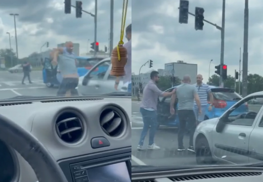 Muškarci izašli iz automobila i fizički se obračunali