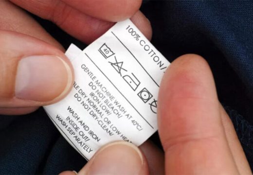 Znate li šta znači simbol trougla sa etikete na odjeći?