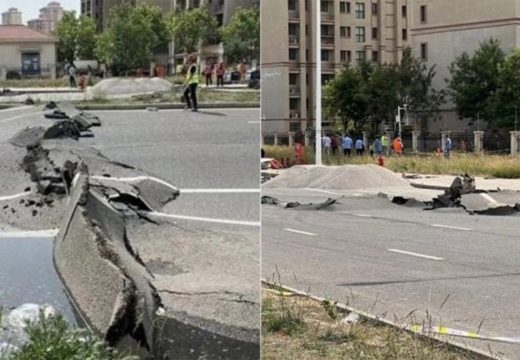 Hiljade ljudi evakuisane u Kini: Pukotine na ulicama sežu do dubine od 1.300 metara (FOTO)