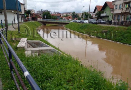 Upozorenje – Mogućnost izlivanja bujičnih vodotoka zbog najavljenih čestih padavina i lokalnih nepogoda