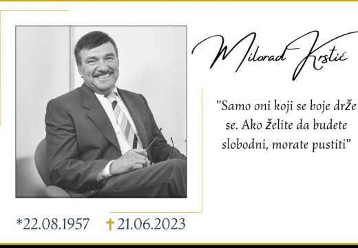 Poznato vrijeme i mjesto sahrane Milorada Krstića
