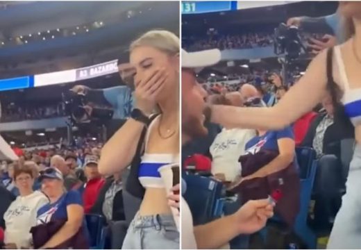 Pravio se da vjeri djevojku, pa dobio šamarčinu (VIDEO)