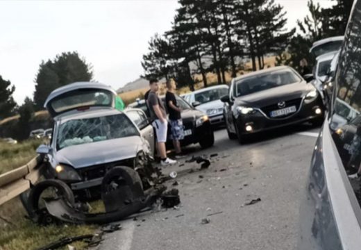 Lančani sudar na Zlatiboru: Ima povrijeđenih