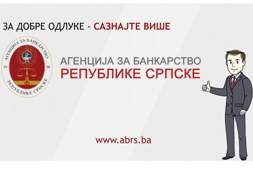 Agencija za bankarstvo RS pokreće projekat "Finansijska pismenost u bankarstvu"