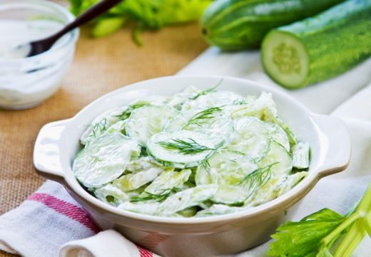 Kremasta salata od krastavca