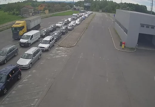 Gužve na izlazima iz BiH