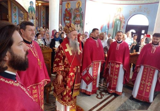 Pantelinske svečanosti otpočele prazničnom liturgijom