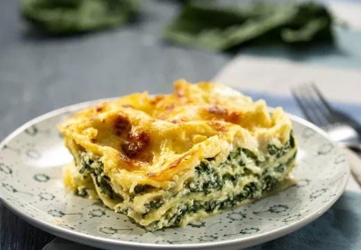 Prijedlog za danas: Lazanje sa spanaćem i sirom
