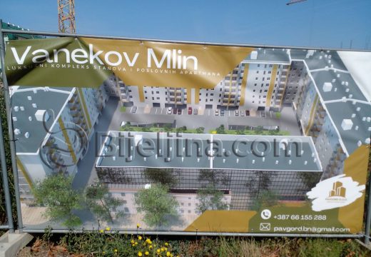 Uveliko se gradi luksuzni stambeno-poslovni kompleks “Vanekov mlin”