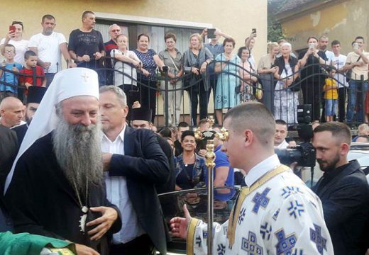 Patrijarh stigao u Zvornik