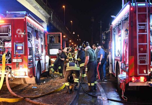 Autobus pao na prugu, pa se zapalio!( Video)