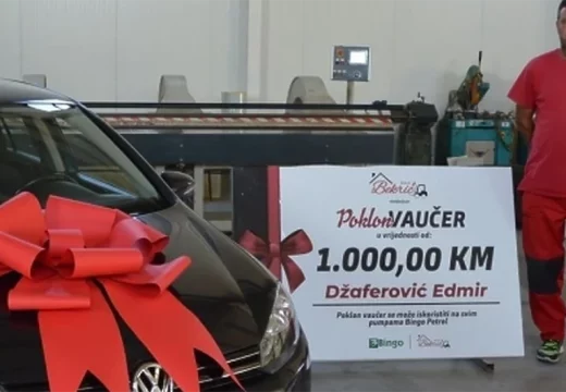 Gazda radniku poklonio Golfa 6 i vaučer od 1.000 KM