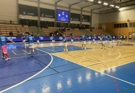 Istorijski bod Bijeljinaca: KMF Radnik remizirao sa Česima u glavnoj rundi Lige šampiona (Foto)