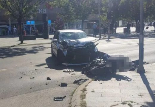 Očevici stravične nesreće u Banjaluci: Od siline udara, muškarac je u zraku letio više od 20 metara