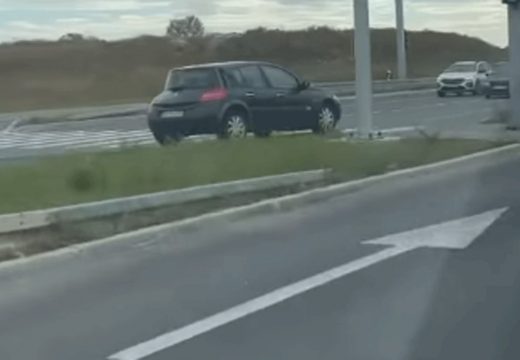 Opasna vožnja u Beogradu, žena vozi u kontrasmjeru (Video)