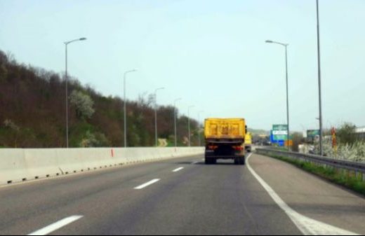 Radovi na dionici puta Bijeljina-Brčko kod Brezovog Polja