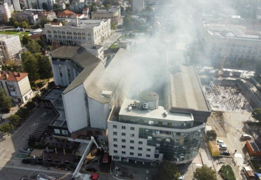 Završen uviđaj na pomoćnoj zgradi “Elektrokrajine” Još se ne zna tačan uzrok požara