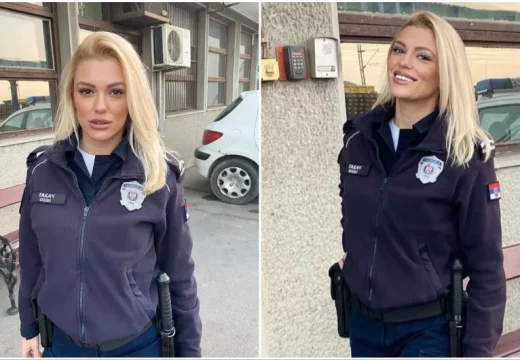 Lidija je ljepotica u uniformi: “Hapsi me i vodi me sa sobom“