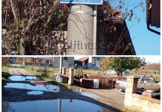 Bijeljina: Jezero ispred kuce Simeunovića