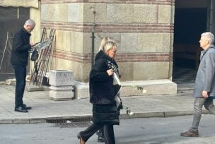 Poznati na sahrani Žarku Lauševiću