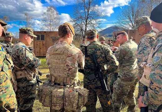 Vojnici iz sve tri zemlje rade zajedno: Pripadnici Oružanih snaga BiH vježbaju sa britanskim i američkim vojnicima