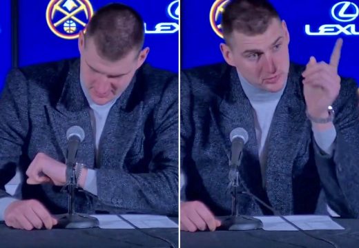 “Uh, šta mi uradi tip u rolci!” : Zbog ovog pitanja je Jokić pogledao u roleks, pa počeo da se smije! (Video)