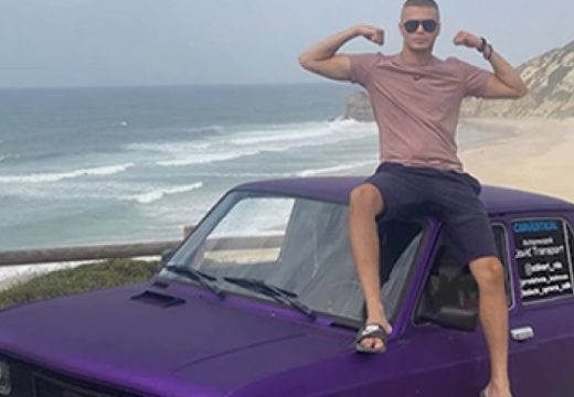 Ostvario svoj dječački san!:  Đorđe u zastavi 101 za 44 dana obišao Evropu