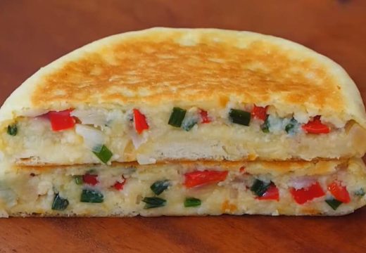 Prijedlog za doručak: Posne lepinje punjene pire krompirom i povrćem