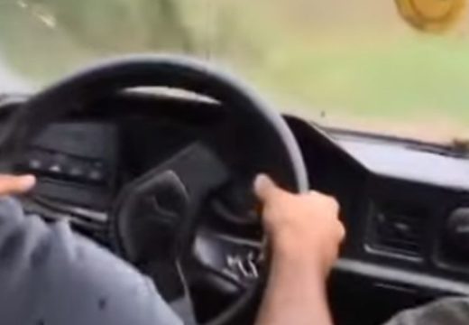 Za ludnicu, ne za zatvor! Vozi u kontra smjeru i blica drugima da se sklone (Video)