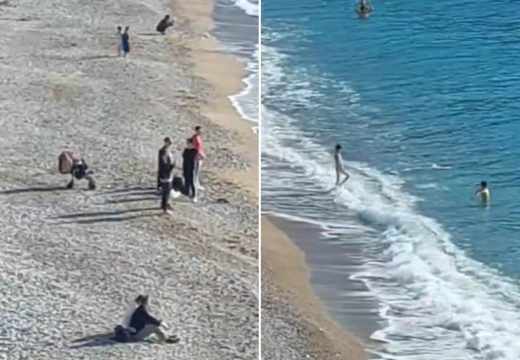 “Paket aranžman”: Kupanje u Crnoj Gori usred januara (Video)