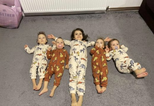 Tri djevojčice iz čuvenih srpskih četvorki teško bolesne: Porodica Gaćeša nalazi se pred najvećim životnim izazovom, dijagnoza koju imaju njihove kćerke je strašna i treba im pomoć (Foto)