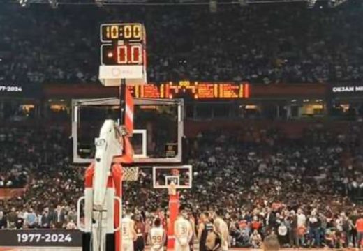 Arena utihnula: Minut ćutnje u čast velikom Dejanu Milojeviću