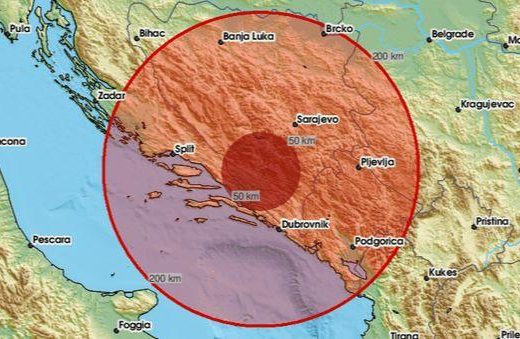 Zemljotres u BiH: Jeste li osjetili podrhtavanje tla? (Foto)