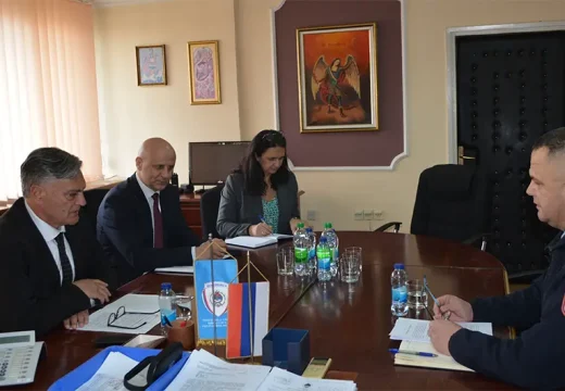 MUP Republike Srpske: Karan i Kostrešević u posjeti PU i OJT Bijeljina