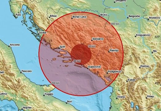Jak zemljotres u Jadranu, treslo se i u BiH