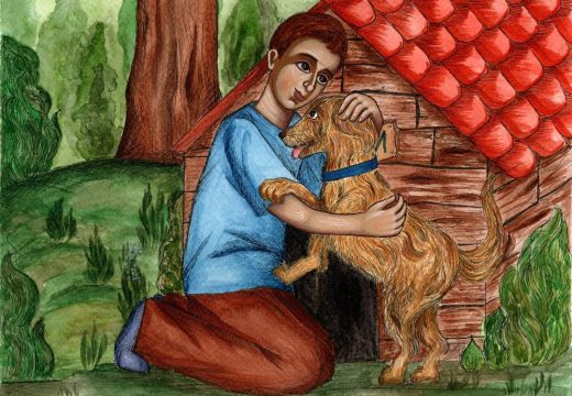 Mirna Jovanović, glumica, slikarka i ikonopisac:  Slikovnica o nebeskom dječaku i njegovom psu