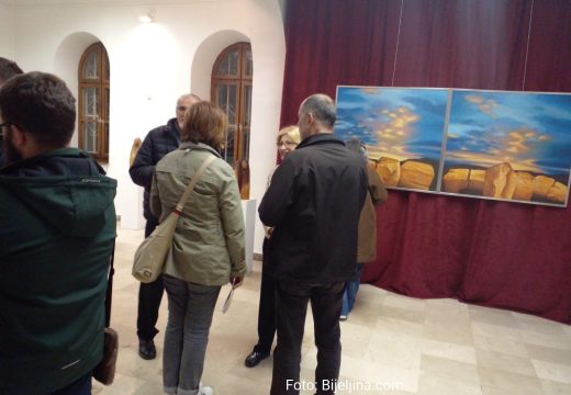 Večeras u Muzeju Semberije: Otvorena izložba Milijanka Miholjčića (Foto)