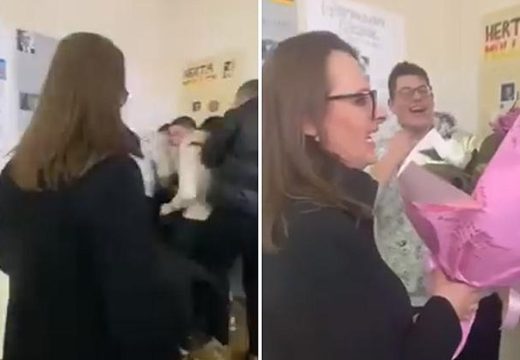 Banjaluka: Đaci odglumili tuču, pa obradovali nastavnicu! (Video)