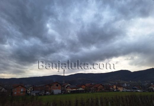 Još jedan tmuran dan: Danas pretežno oblačno, ponegdje sa kišom