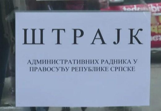 Štrajk u pravosuđu: Predmeti se gomilaju, svaki dan situacija sve teža